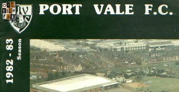 Port Vale 1982-83 season preview brochure