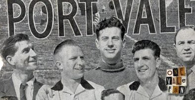 The Port Vale Iron Curtain side 1954