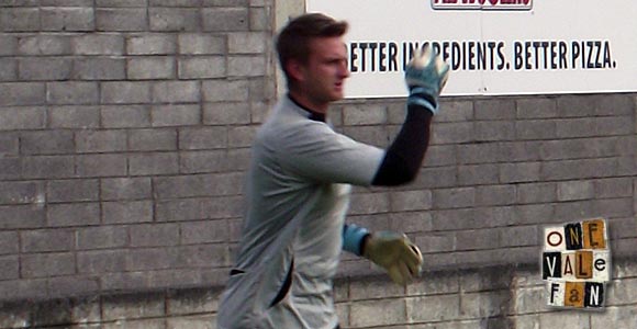 Port Vale goalkeeper Chris Neal