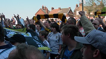 The Port Vale coffin march