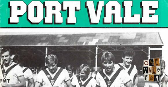 Port Vale 1983 programme