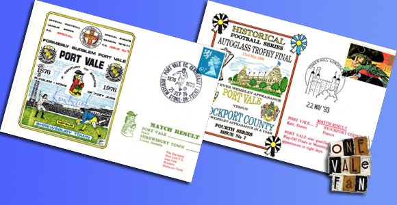 Port Vale first-day covers