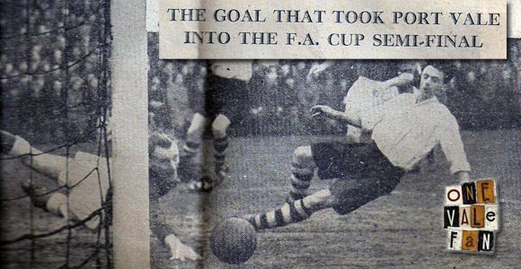 Albert Leake goal against Leyton Orient 1954