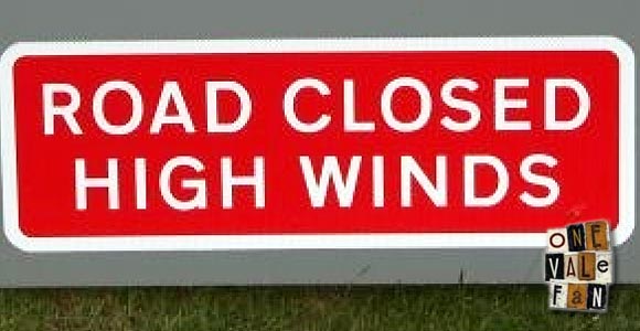 High Winds sign
