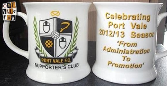 Port Vale Supporters Club mug