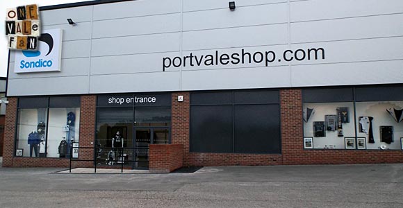 Port Vale FC club shop