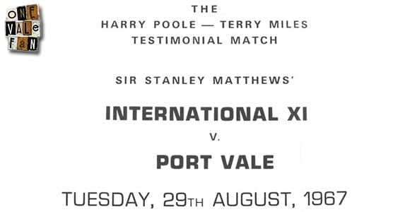 Harry Poole and Terry Miles testimonial programme