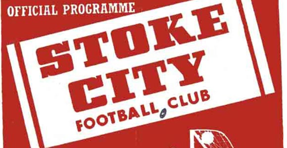 Stoke City v Port Vale programme 1954