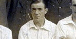Robert Firth pictured in a 1921 Port Vale team line-up