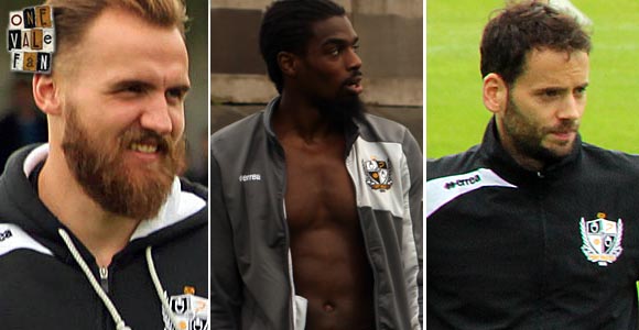 Port Vale joint captains Jak Alnwick, Anthony Grant and Ben Purkiss