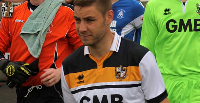 Port Vale midfielder Sam Foley