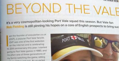 Feature in the AFC Wimbledon programme