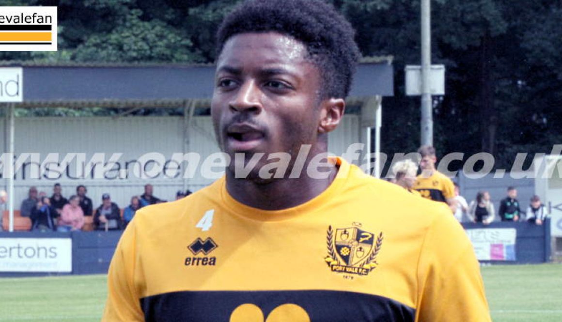 Port Vale striker Devante Rodney