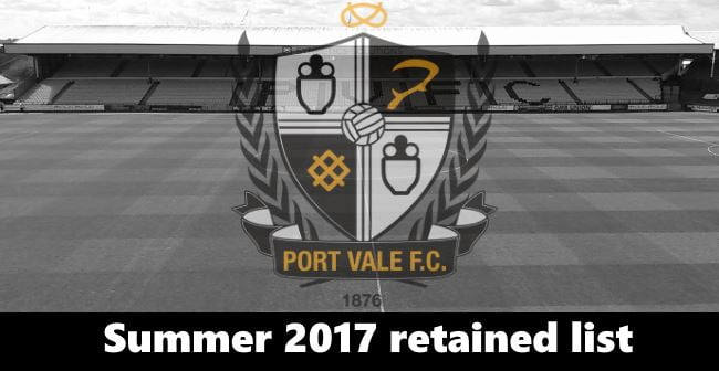 The 2017 retained list