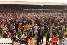 Port Vale play Northampton in their final game of the 1982-83 promotion season