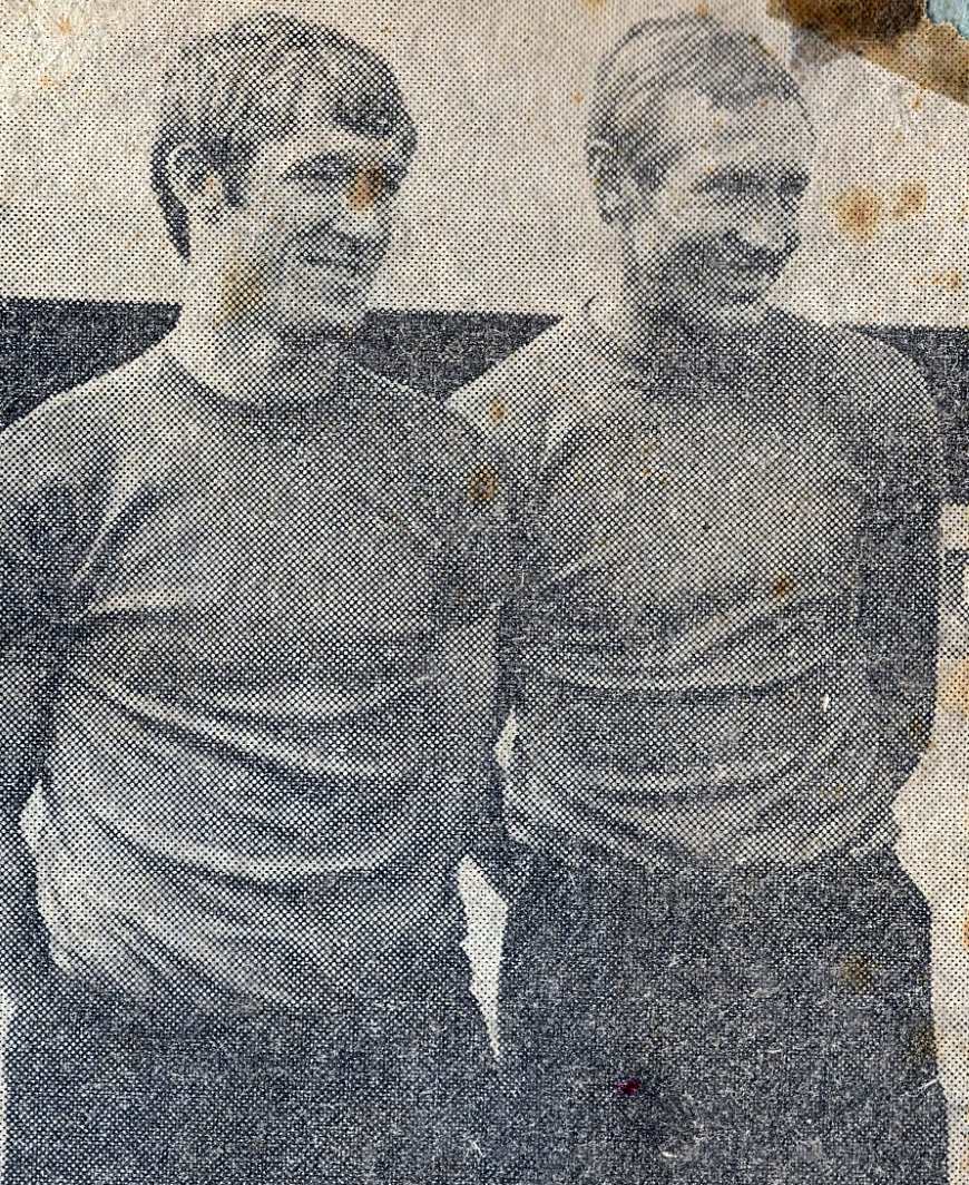 Micky Morris and Roy Chapman
