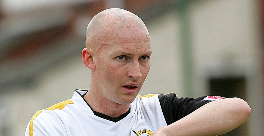 Danny Whitaker in action for Port Vale
