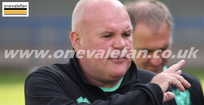 Port Vale coach Dave Kevan