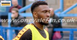 Port Vale forward David Amoo