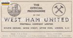 Take a look at a 1955 matchday programme between West Ham and Port Vale