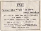 Pictured: Vintage Port Vale programme adverts