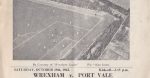 Vintage programme: read Wrexham versus Port Vale from 1963