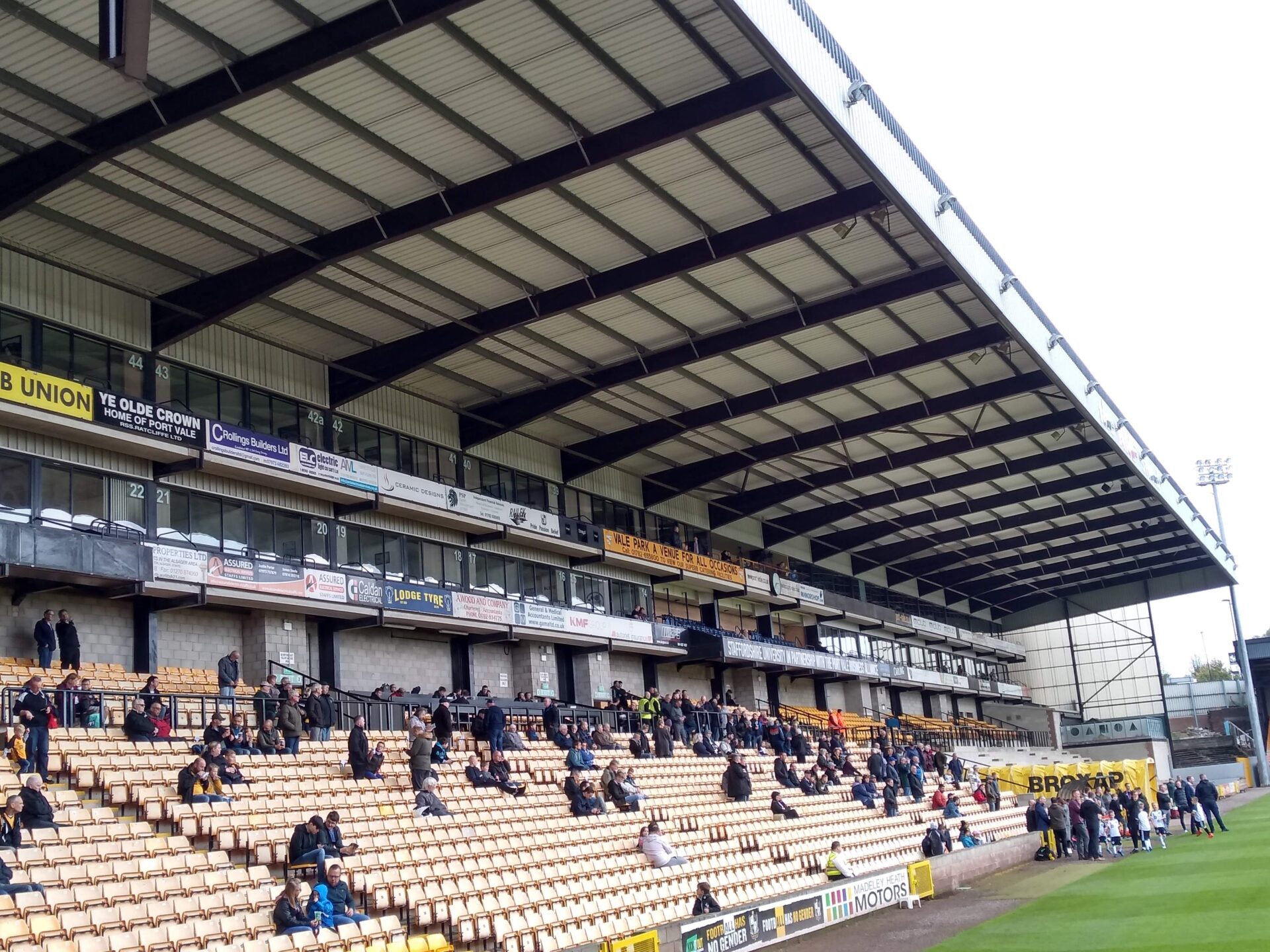 Vale Park, Burslem. 3pm kick-off on Saturday 29th February 2020.