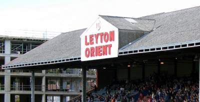 "East Stand at Leyton Orient" by currybet is licensed under CC BY-SA 2.0