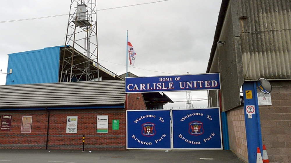 "Welcome to Brunton Park" by Rose and Trev Clough is licensed under CC BY-SA 2.0