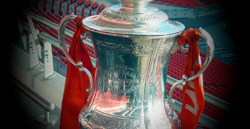 "File:The FA Cup Trophy.jpg" by Carlos yo is licensed under CC BY-SA 4.0