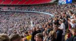Port Vale fans at Wembley stadium 2022