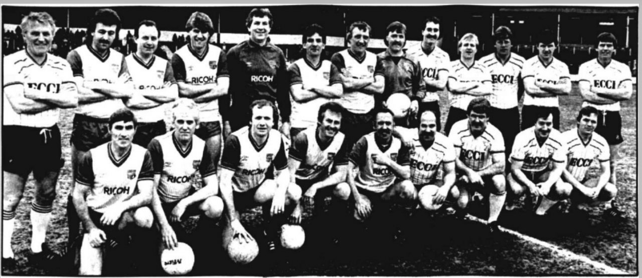 Russell Bromage testimonial match 1986 - line-up