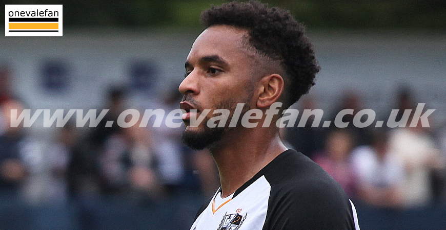 Port Vale midfielder Funso Ojo